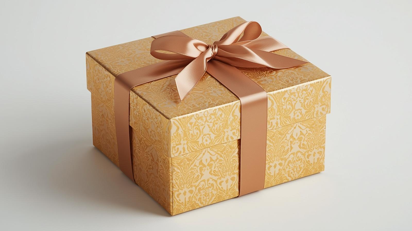 Gold Gift Boxes